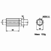 Stopper nut OP-020LB