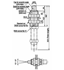 Eccentric angle adaptor OP-010UB